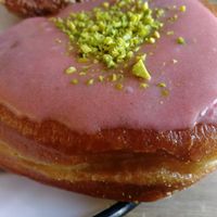 rhubarb-strawberry at Brammibal's Donuts - Maybachufer in Berlin