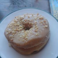Caramel hazelnut at Brammibal's Donuts - Maybachufer in Berlin