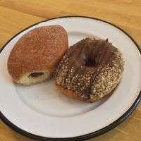 Doughnuts 💚 at Brammibal's Donuts - Maybachufer in Berlin