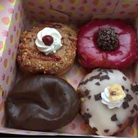 everytime again: amazing choices!!  at Brammibal's Donuts - Maybachufer in Berlin