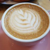 Cappuccino at Brammibal's Donuts - Maybachufer in Berlin