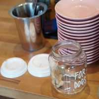 For dogs at Brammibal's Donuts - Maybachufer in Berlin