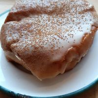 Pumpkin donut at Brammibal's Donuts - Maybachufer in Berlin