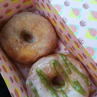 Cinnamon and Lime Basil at Brammibal's Donuts - Maybachufer in Berlin