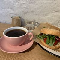 Hummus Bagel at Brammibal's Donuts - Maybachufer in Berlin