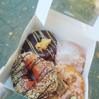 Amazing vegan donuts!❤️ at Brammibal's Donuts - Maybachufer in Berlin