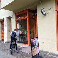 Outside of Brammibal's Donuts at Brammibal's Donuts - Maybachufer in Berlin