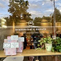 window at Brammibal's Donuts - Maybachufer in Berlin