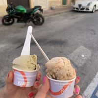 Pistachio & hazelnut  at SottoZero The Gelato Factory in Bugibba