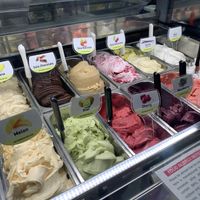 Vegan range  at SottoZero The Gelato Factory in Bugibba