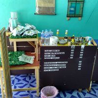 Seating at Sankhongnoi Veggie in Chiang Rai