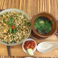 fried rice at Lutan 21 滷談21蔬食藥膳養生館 in Malacca