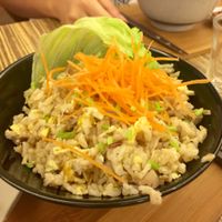 egg fried rice  at Lutan 21 滷談21蔬食藥膳養生館 in Malacca