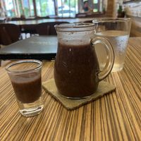 Creamy red bean dessert  at Lutan 21 滷談21蔬食藥膳養生館 in Malacca