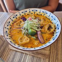 Nyonya Curry Ramen at Lutan 21 滷談21蔬食藥膳養生館 in Malacca