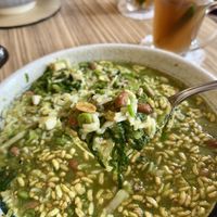 Thunder tea rice   at Lutan 21 滷談21蔬食藥膳養生館 in Malacca