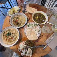 Amazing food!  at La Hummuseria in Madrid