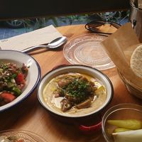 Set lunch  at La Hummuseria in Madrid