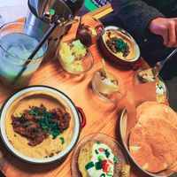 Heaven on Earth!! at La Hummuseria in Madrid