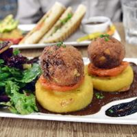 Crispy Quinoa Fritter at Eclipse Chocolate in San Diego