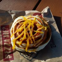 vegan cheesymite scroll at Bakers Delight in Kilsyth