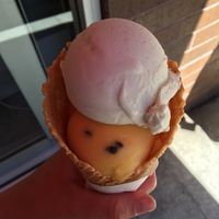 Passionfruit and pandan at Gelato Messina in Pyrmont
