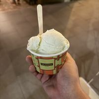 Pandan and Coconut on top  at Gelato Messina in Surry Hills