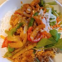 Coco curry with vermicelli - really good at Pho N Mor in Chino Hills