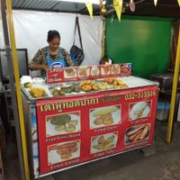 The stand at Grand Night Market Vegetarian Stall in Hua Hin