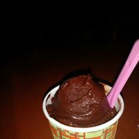 chocolate gelato at Gelato Messina in Fitzroy