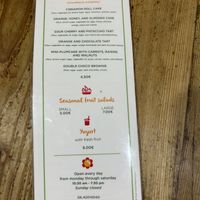 Fruit salads  at Crispy Organic Market and Take Away - Via F Crispi in Rome