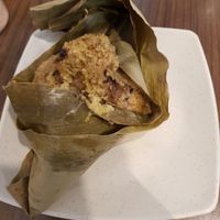 Millet dumpling, so good! at Newstart Health Kitchen in Cheras