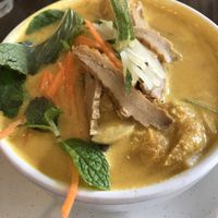Nyonya Tumeric Laksa. Small. RM 8.90  at Newstart Health Kitchen in Cheras