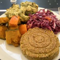 My chosen lunch  at Mezzaluna in Turin