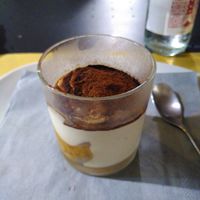 ...and some tiramisu for dessert at Mezzaluna in Turin