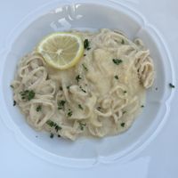 Tagliolini al limone   at Mezzaluna in Turin