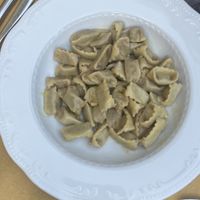 Agnolotti del plin  at Mezzaluna in Turin