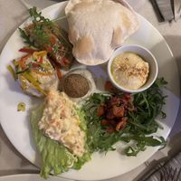 Mixed antipasti  at Mezzaluna in Turin