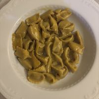 Agnolotti del plin  at Mezzaluna in Turin