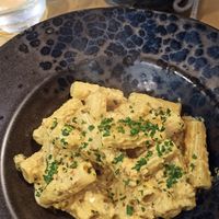 Carbonara at Mezzaluna in Turin