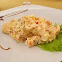 Insalata russa at Mezzaluna in Turin