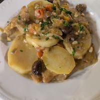 Scaloppine di seitan at Mezzaluna in Turin