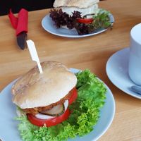 2 rosi burgers at Subrosa Kneipenkollektiv in Kiel
