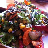 nice salad at Subrosa Kneipenkollektiv in Kiel