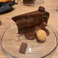 Vegan chocolate cake   at Verthé in Diksmuide