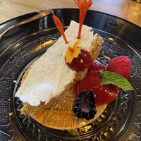 Cheesecake citron framboise   at Verthé in Diksmuide