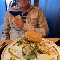 Burger veggie  at Verthé in Diksmuide
