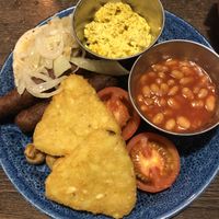 Full Irish breakfast   at Maggie Mays in Belfast