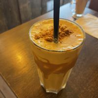 Vegan Biscoff Milkshake   at Maggie Mays in Belfast