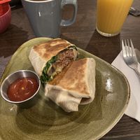 Vegan Breakfast Burrito   at Maggie Mays in Belfast